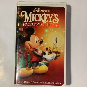 Disney's Mickey's Once Upon a Christmas - Red and Gold Cover